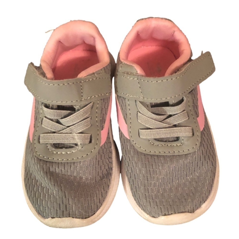 2 for $10 Pink and Grey Athletic Works Shoes Size 5 Toddler